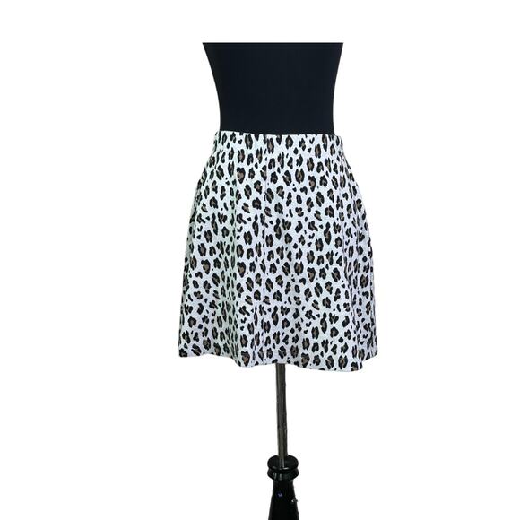 Loft animal print pull on mini skirt size SP - Picture 11 of 11